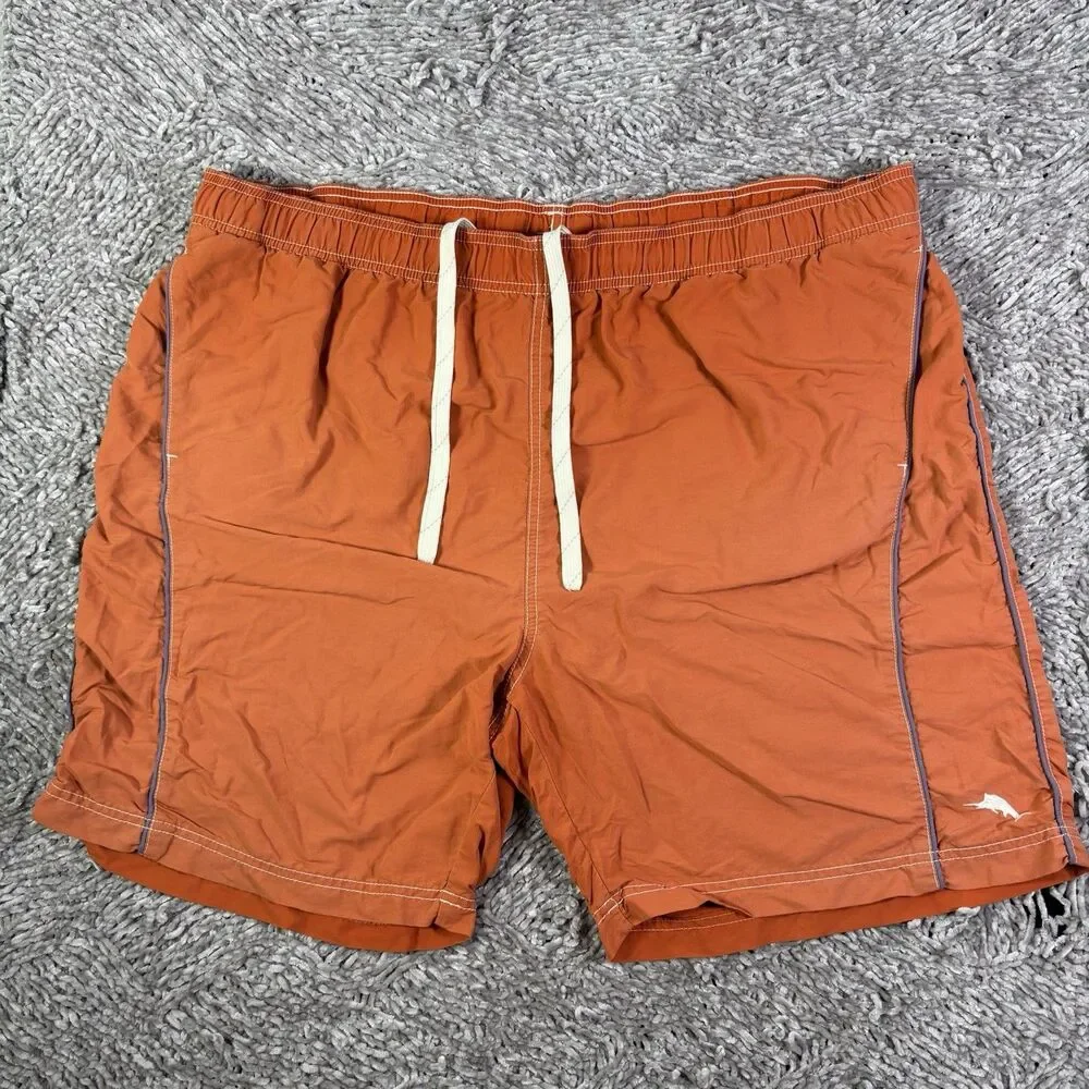 Tommy Bahama Swim Trunks Lot of Two Mens XL Geometric Beach Summer Tropical Surf